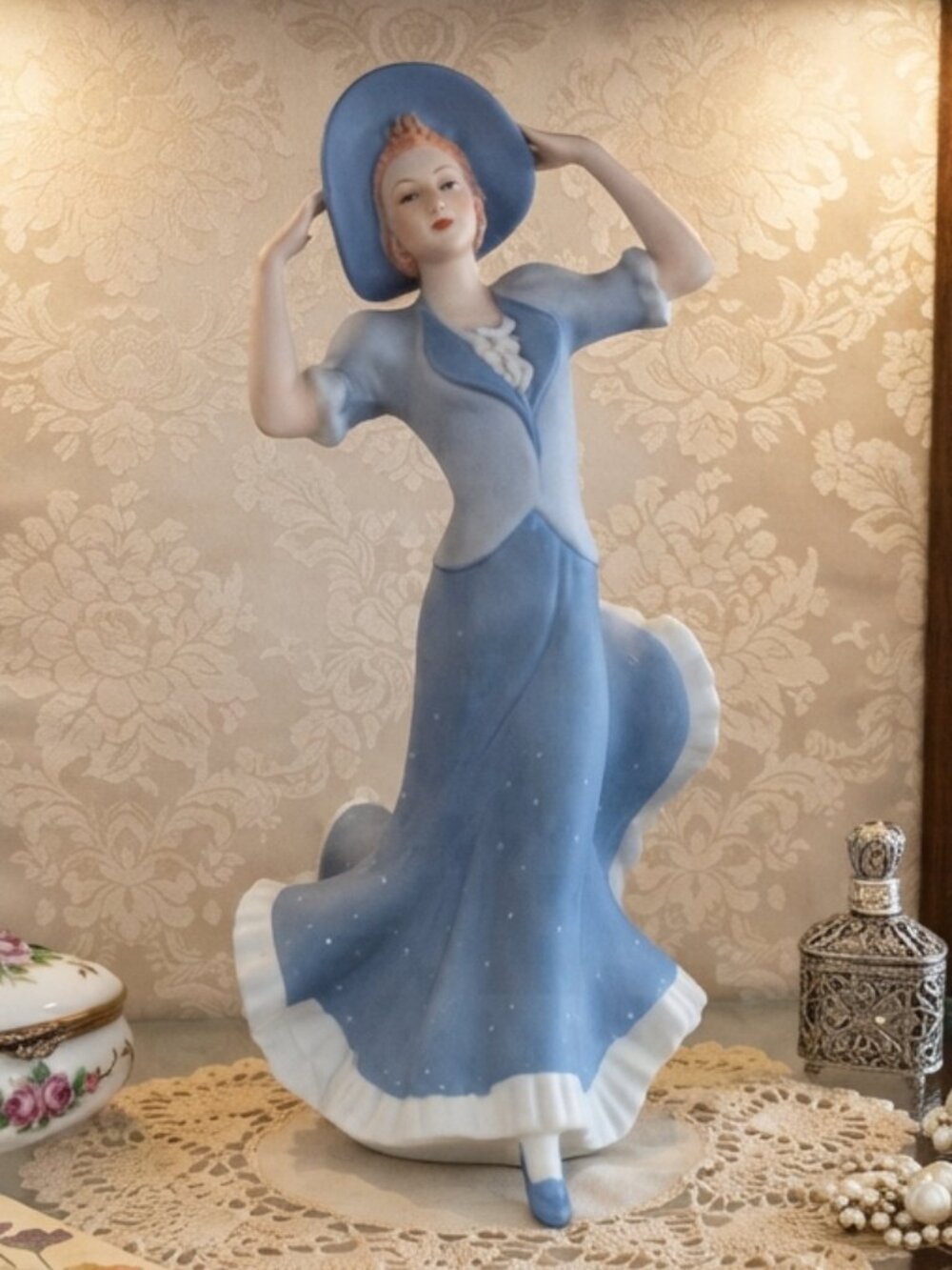 Vintage Royal Dux Porcelain Figurine